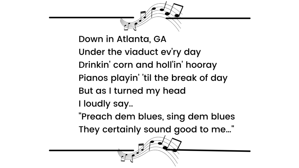 Lyrics to "Preachin' the Blues"