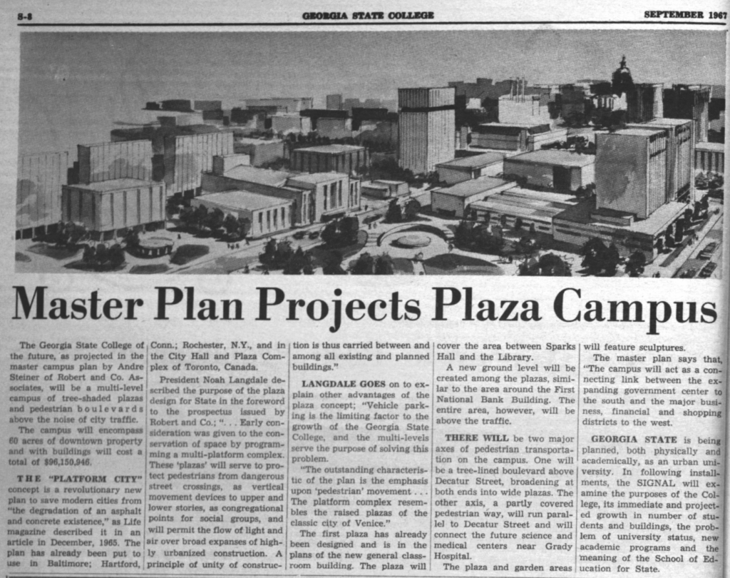 Clipping from school newspaper
