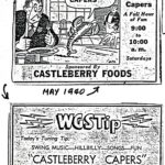 Castleberry Capers newspaper ads