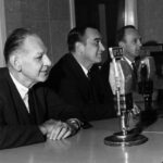 Hank Morgan, Mel Allen, and Ernie Johnson provided Braves baseball commentary on WSB.