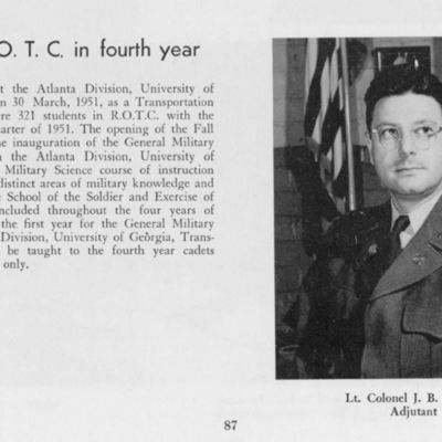 1955 ROTC Description